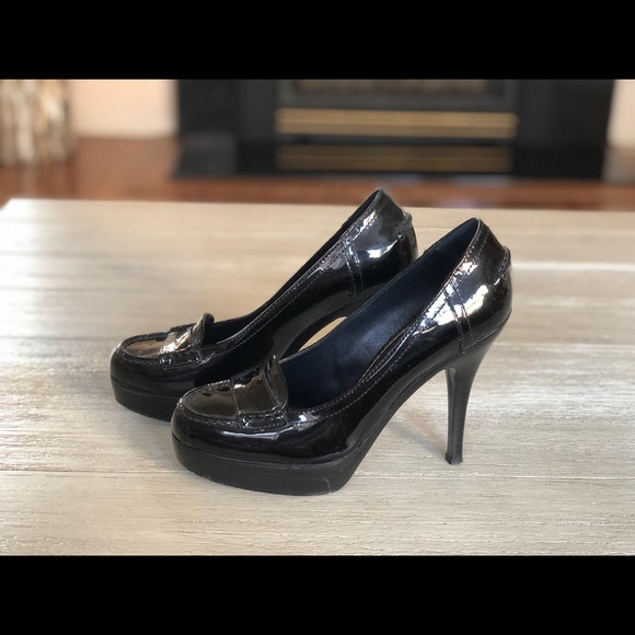 YSL (Saint Laurent) Mary Jane Platform Pumps - Picture 2 of 5